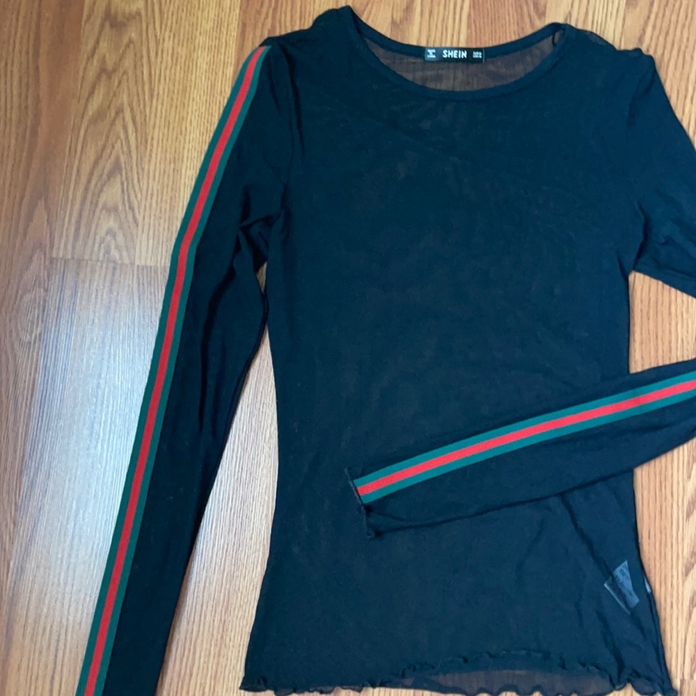 Mesh black top